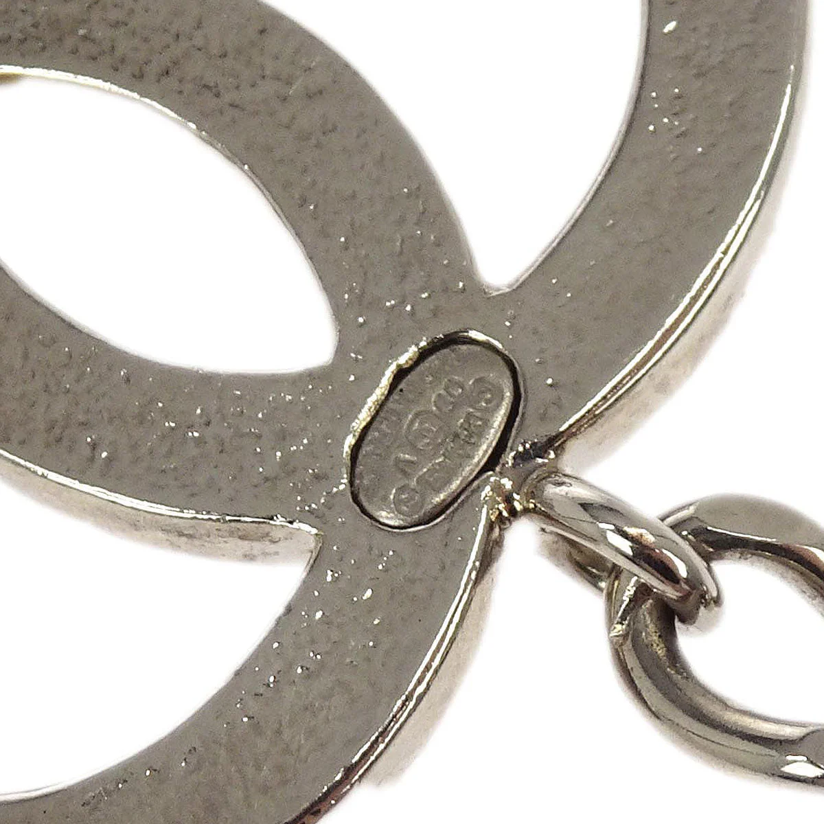 Chanel Chain Belt CC Silver Small Good - Image 4