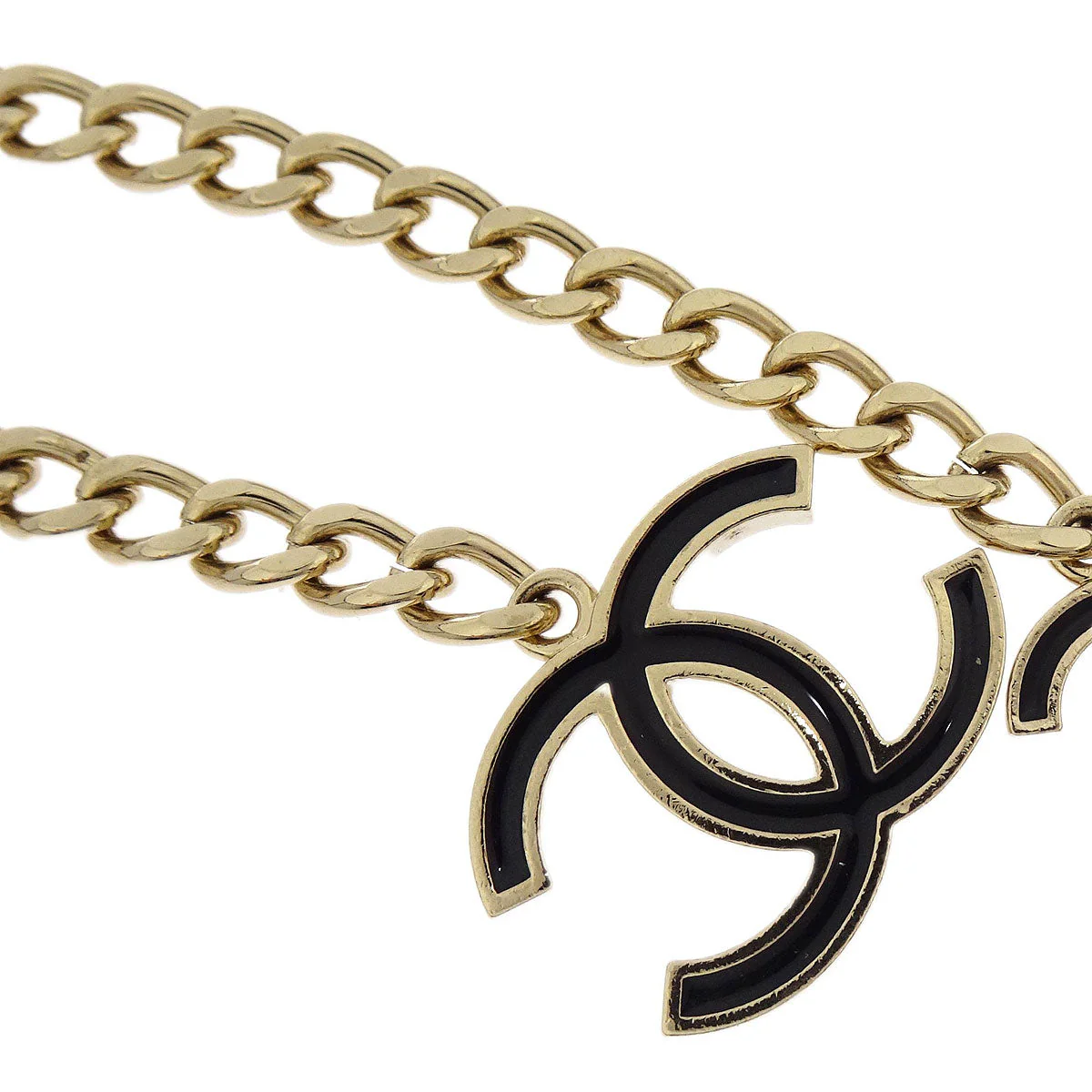 Chanel Chain Belt CC Gold 09V Small Good - Image 3