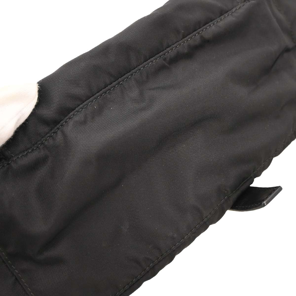 Prada Black Nylon Shoulder Bag - Image 3