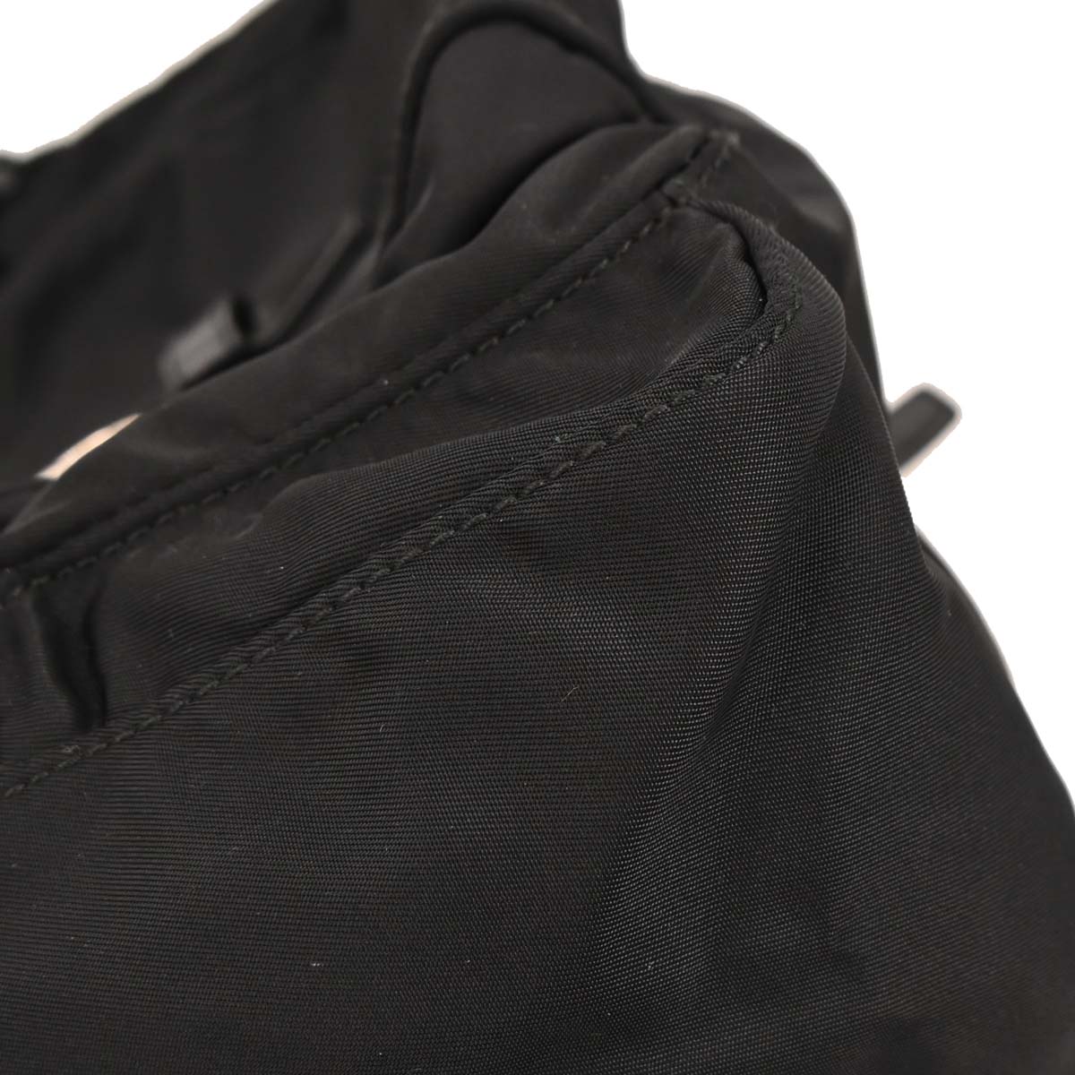 Prada Black Nylon Shoulder Bag - Image 4