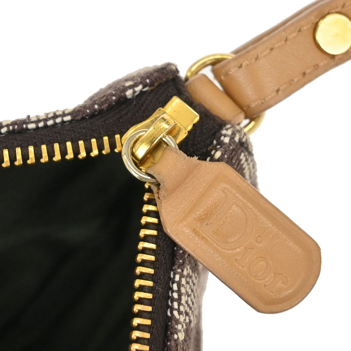 Christian Dior Brown Trotter Saddle Handbag - Image 7