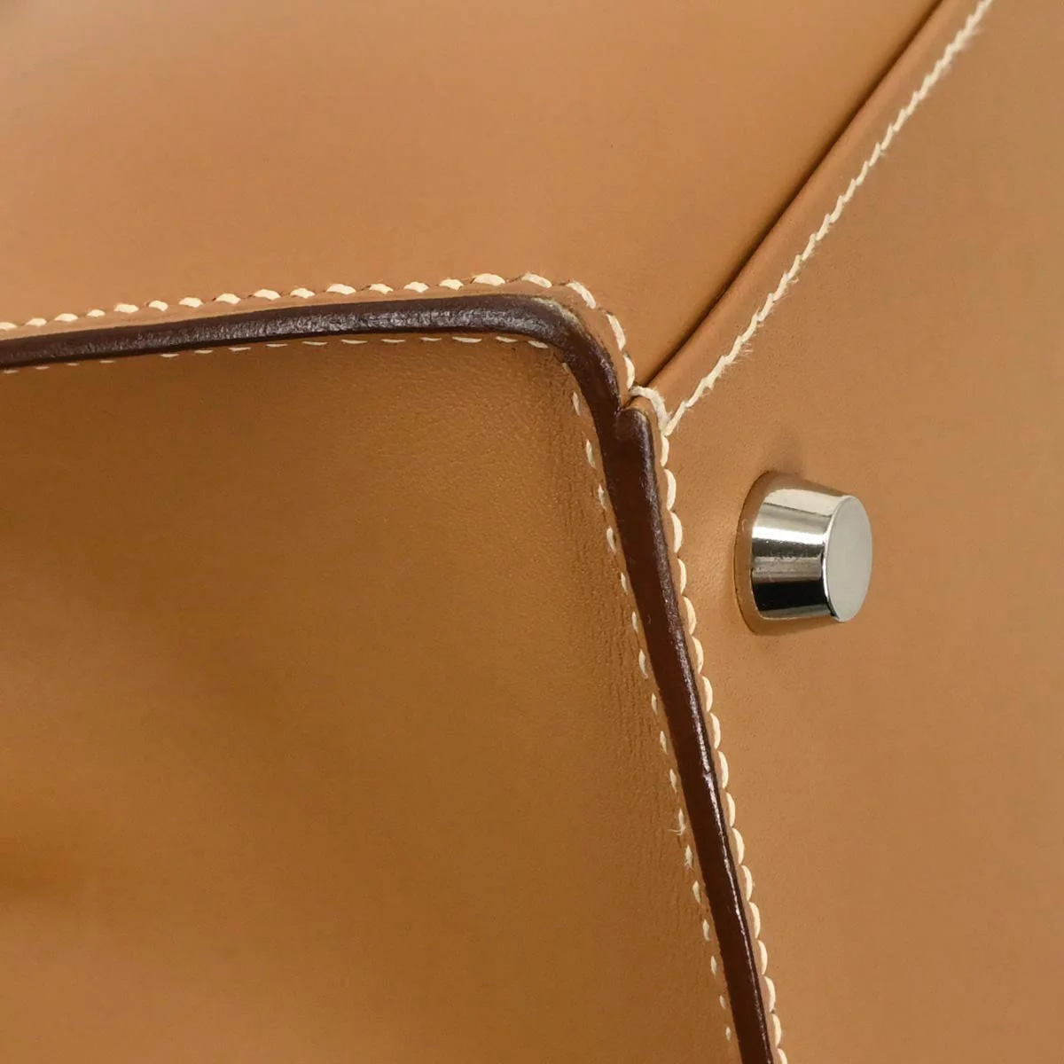 Hermes Natural Chamonix Kelly 28 Sellier 2way Shoulder Handbag - Image 4