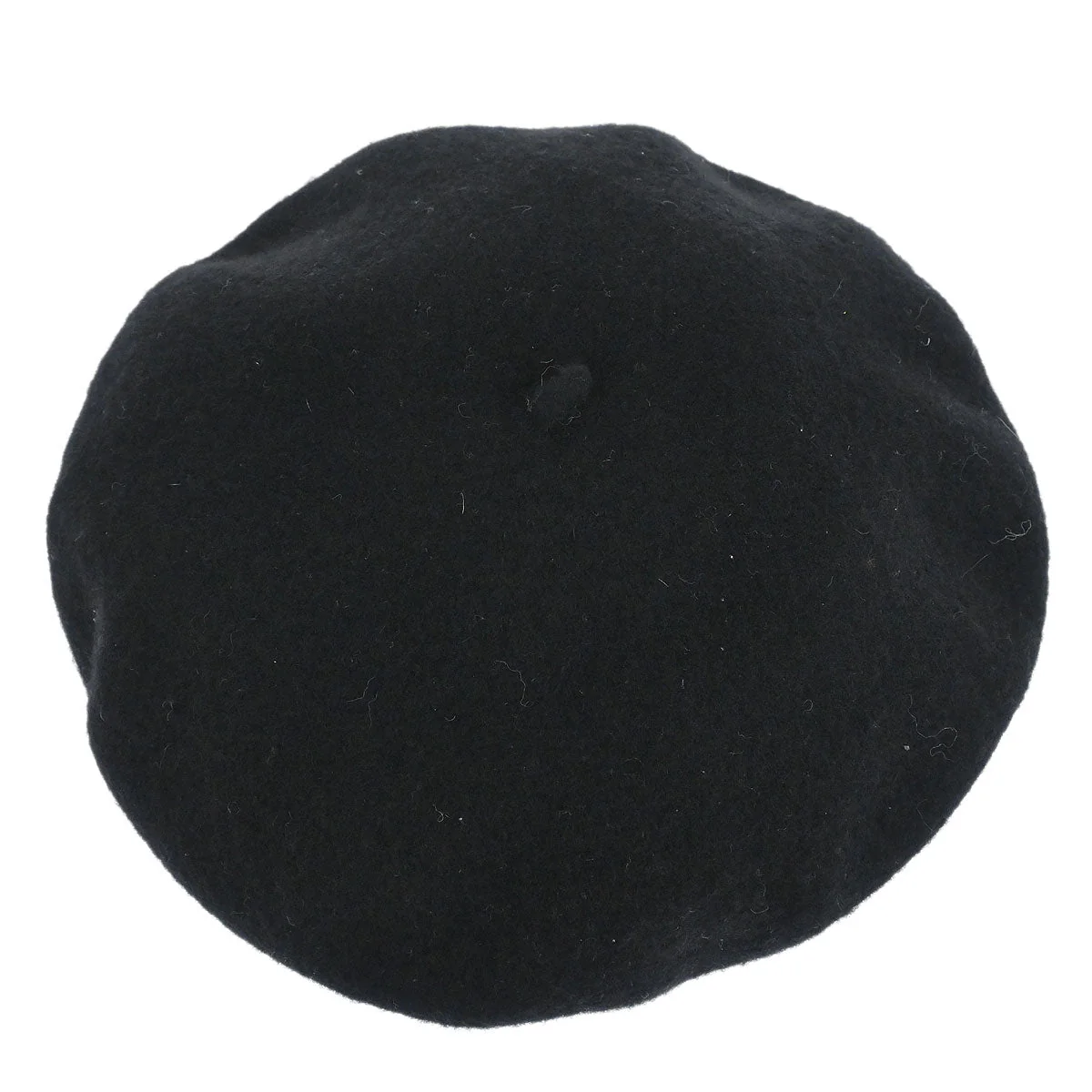 Chanel Black Hat Beret Small Good - Image 3