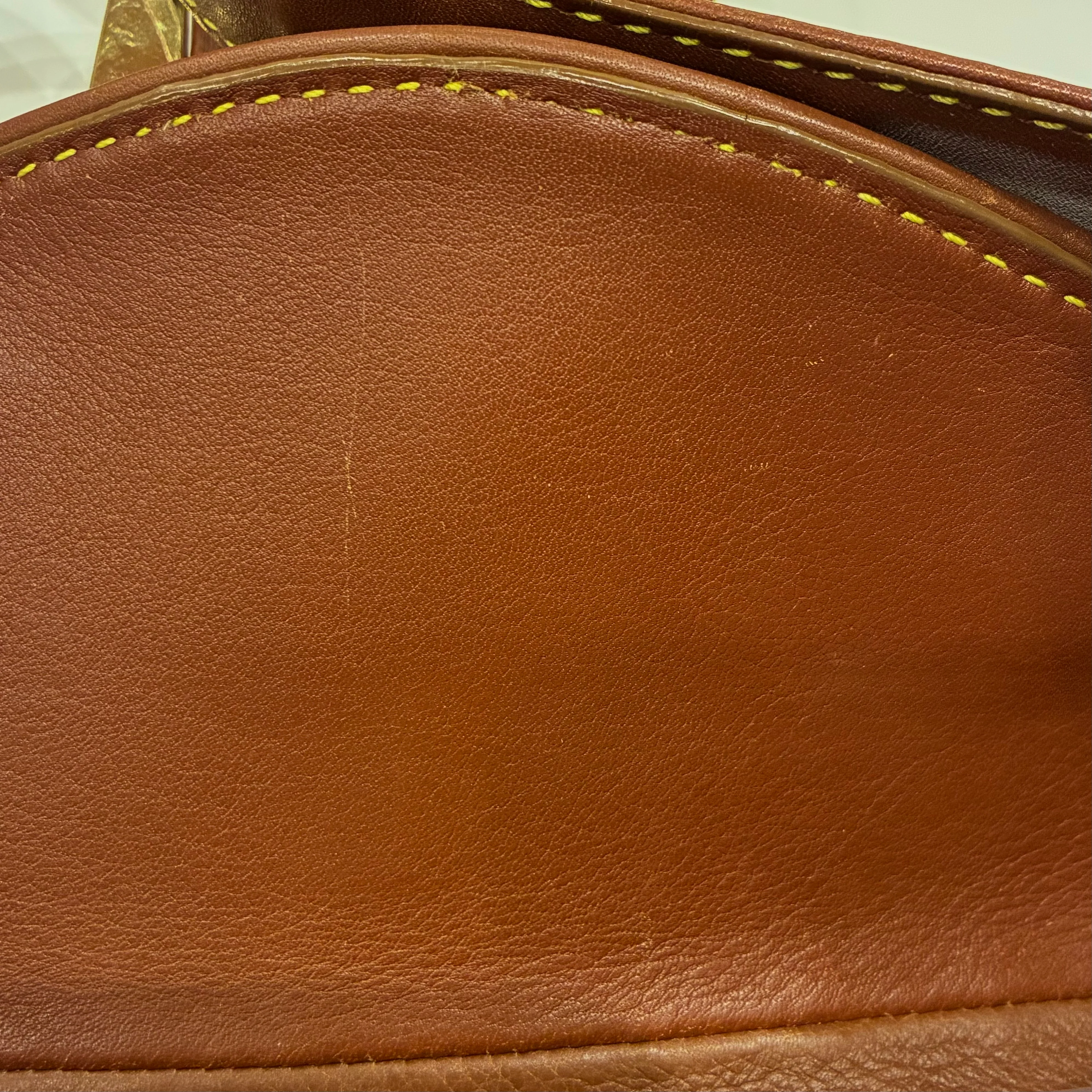Celine * Beige Canvas Macadam Handbag - Image 11