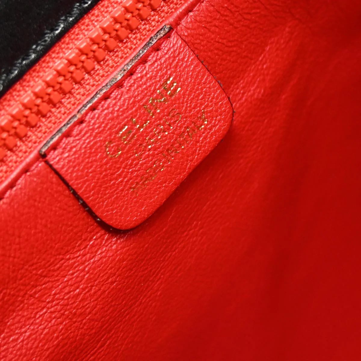 Celine Black Leather Bucket Shoulder Bag - Image 9