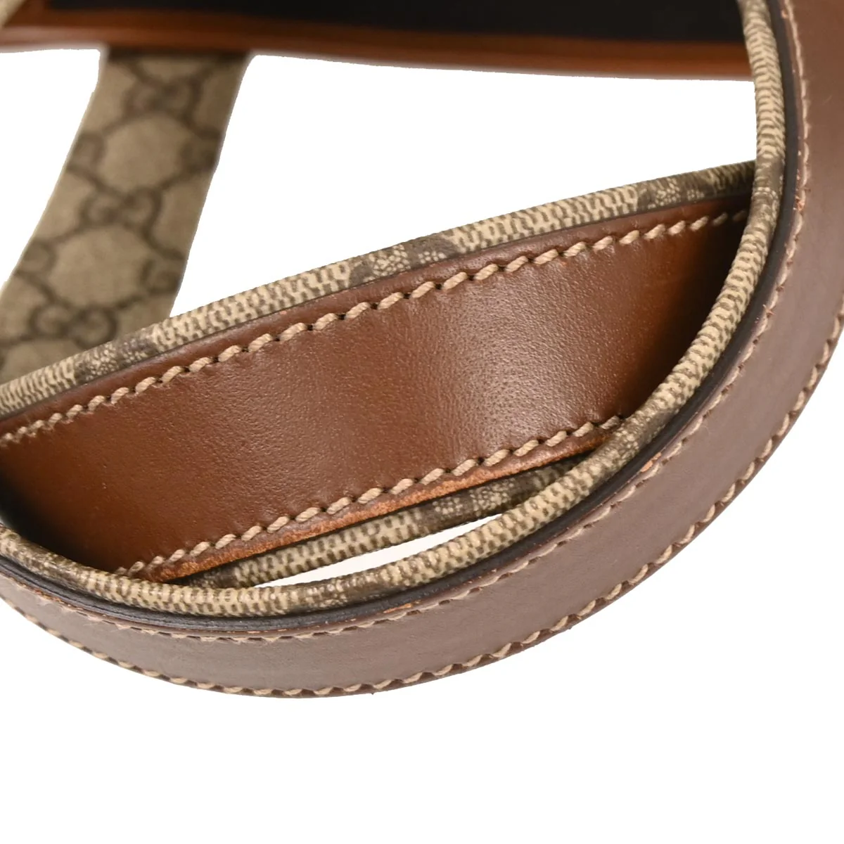 Gucci Beige PVC GG Tote Handbag - Image 3