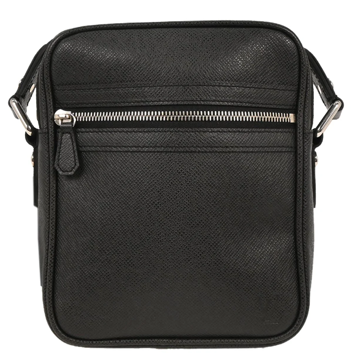 Louis Vuitton Black Taiga Dimitri Shoulder Bag M32462