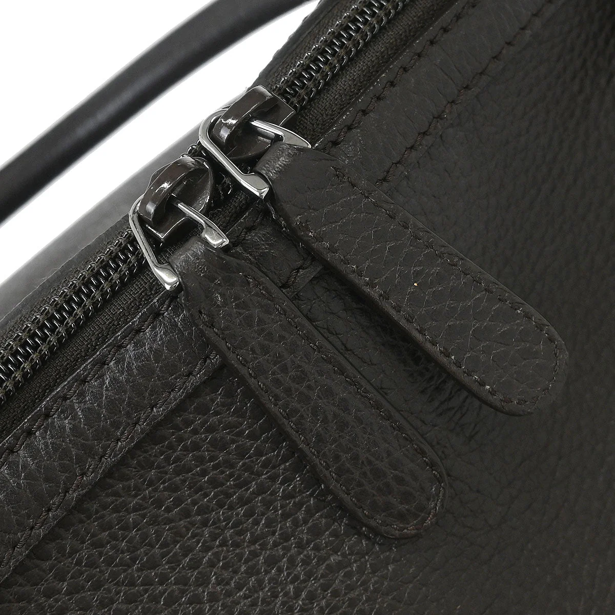 Gucci Black Leather Handbag - Image 7