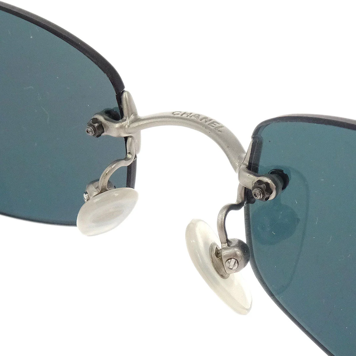 Chanel Sunglasses Eyewear Black 54□19 Small Good - Image 6