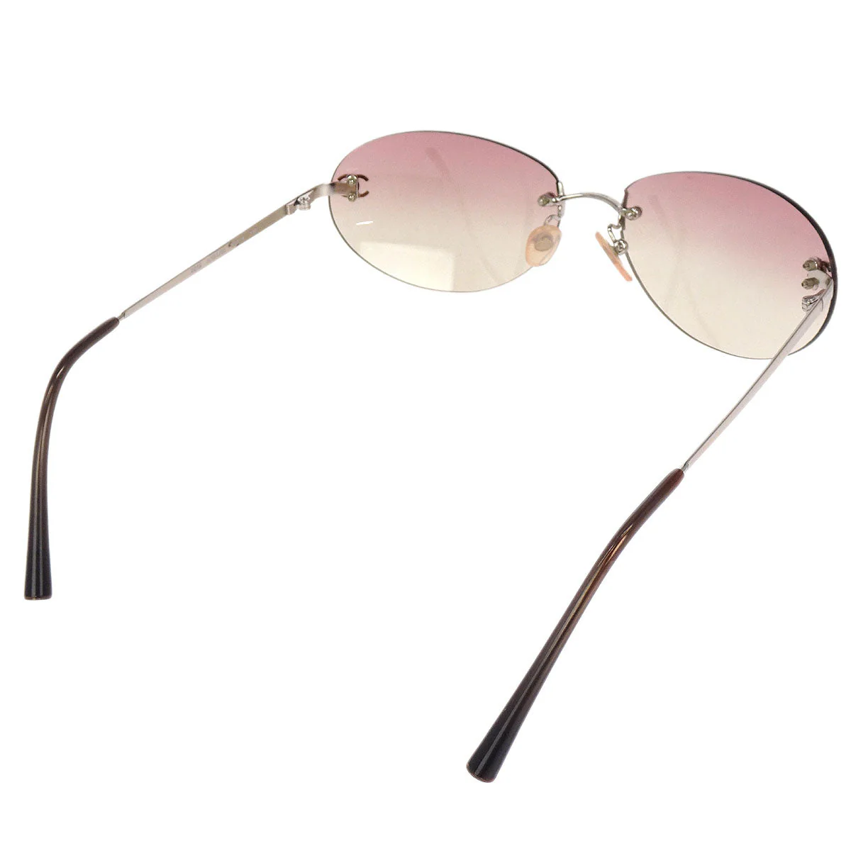 Chanel Sunglasses Eyewear Pink 59□16 Small Good - Image 2