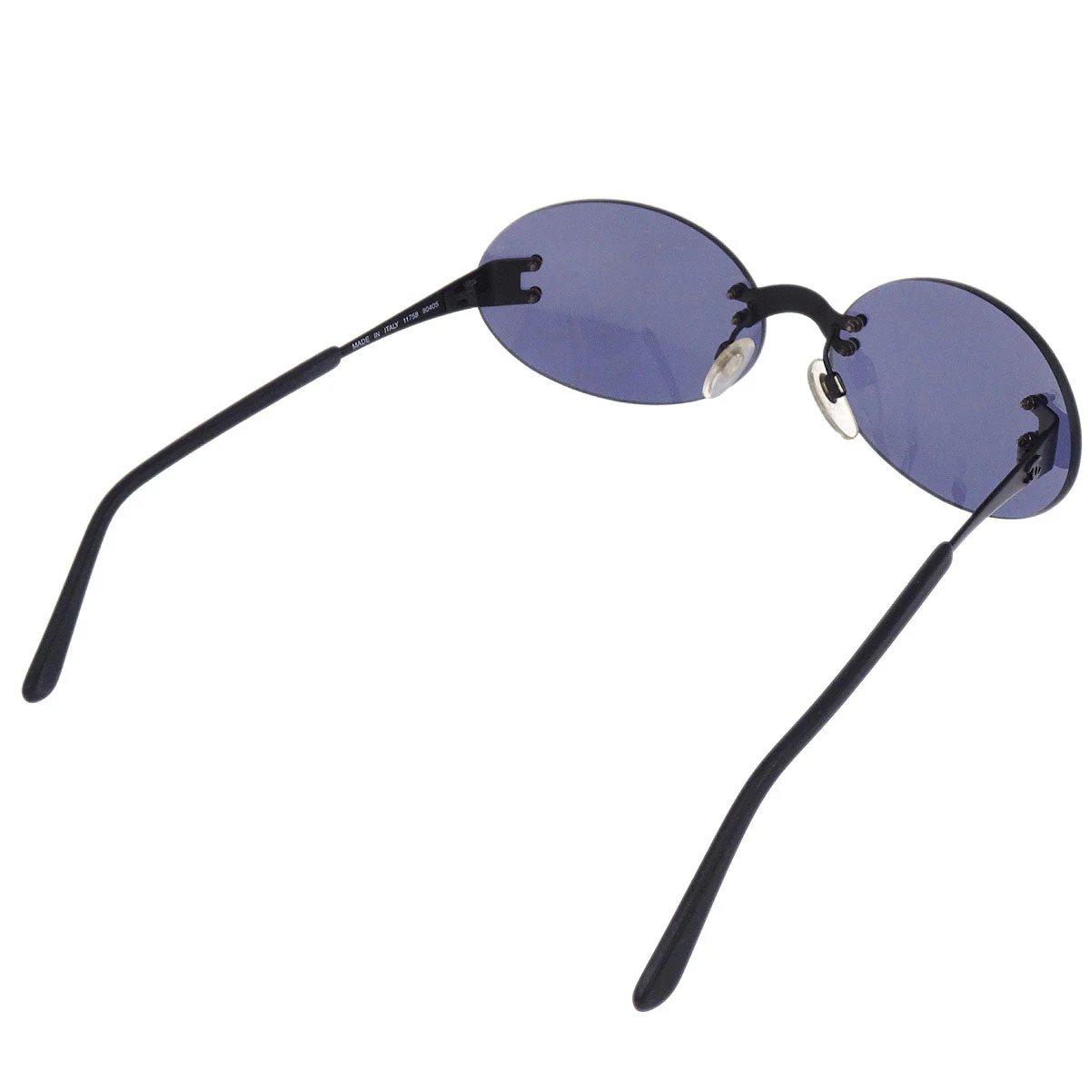Chanel Sunglasses Eyewear Black Small Good - Image 2