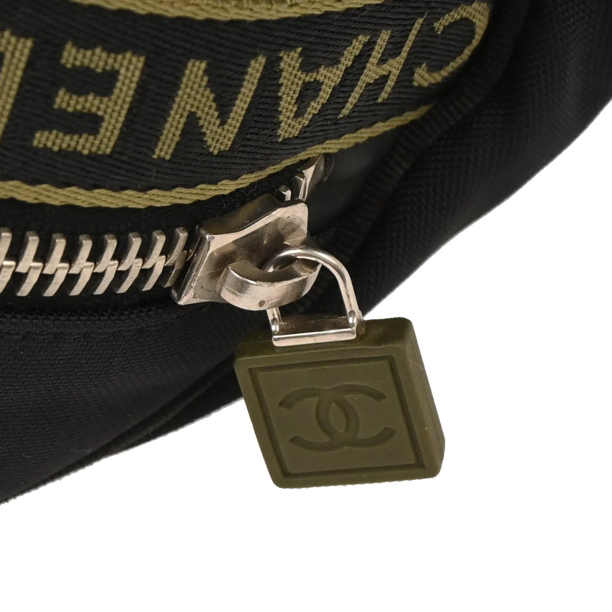 Chanel 2005-2006 Black Nylon Sport Line Duffle Handbag - Image 4