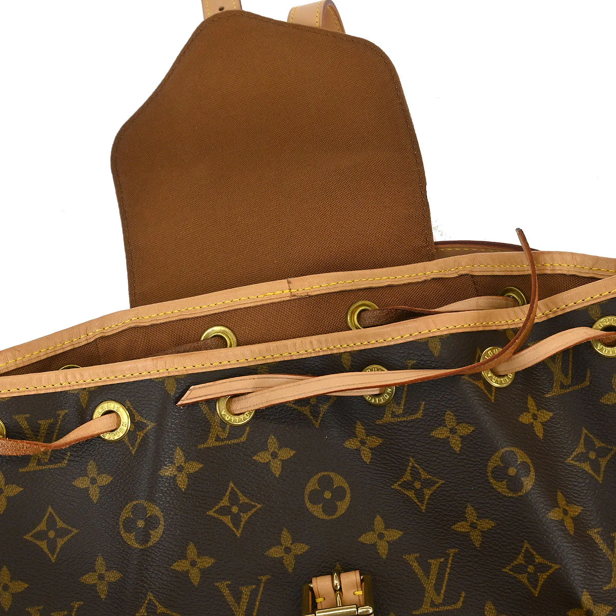 Louis Vuitton Monogram Montsouris MM Backpack M51136 - Image 8