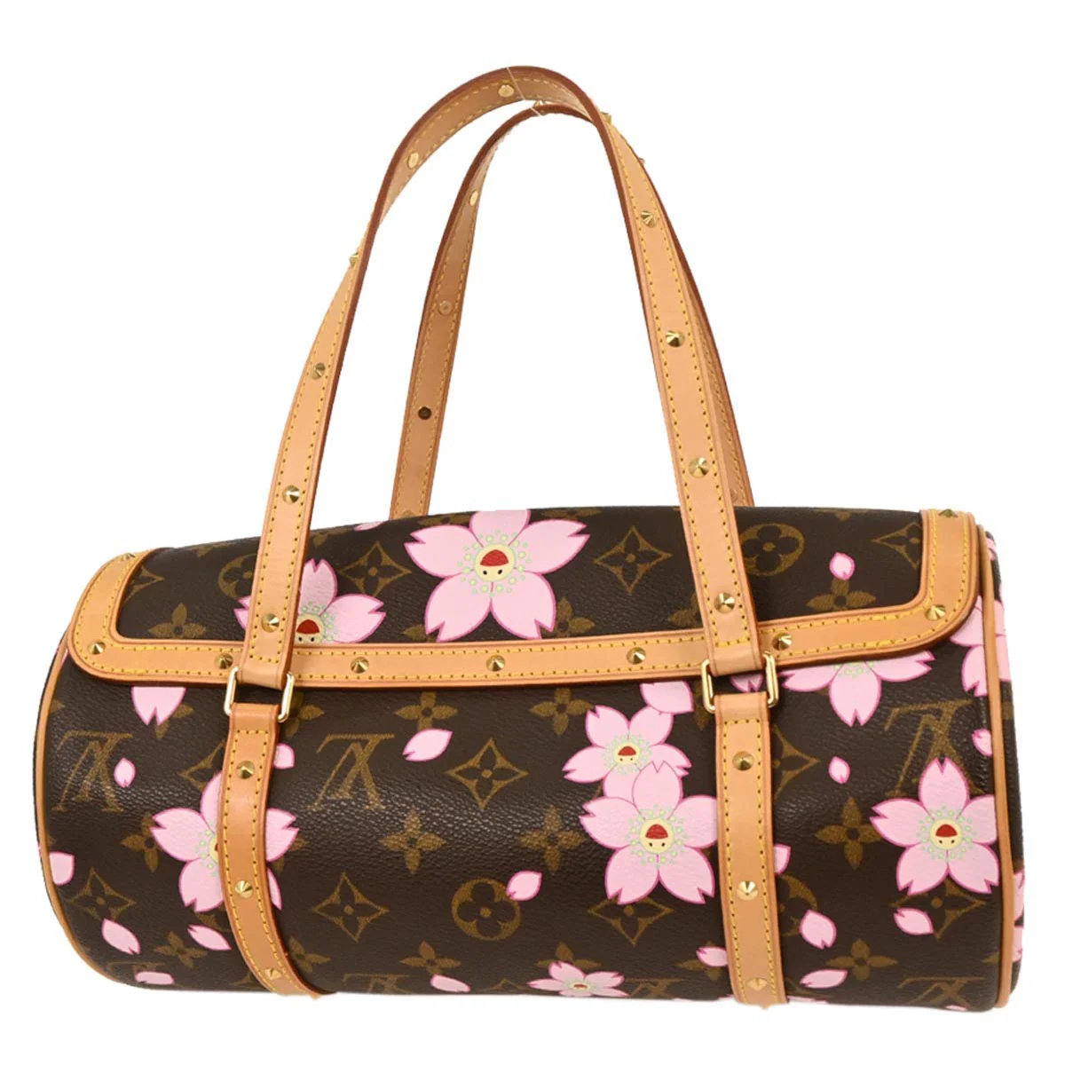 Louis Vuitton Monogram Cherry Blossom Papillon Handbag M92009 - Image 2