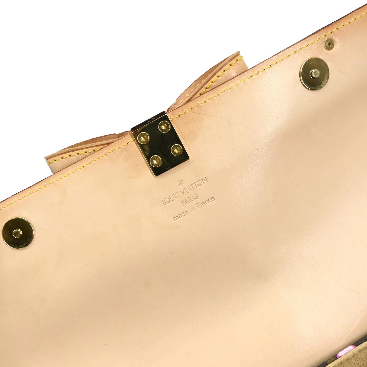 Louis Vuitton Monogram Cherry Blossom Papillon Handbag M92009 - Image 7