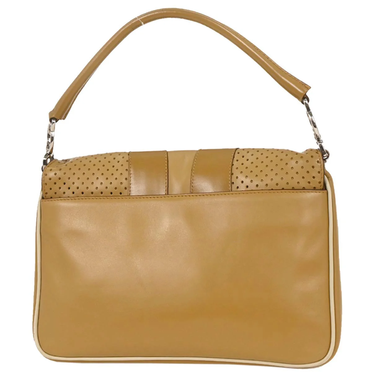 Prada Brown Leather Handbag - Image 2