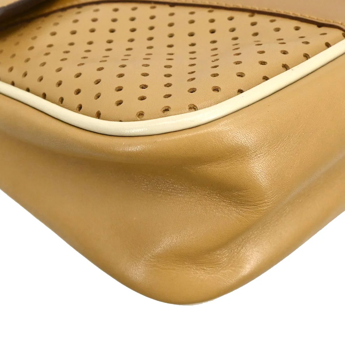 Prada Brown Leather Handbag - Image 3