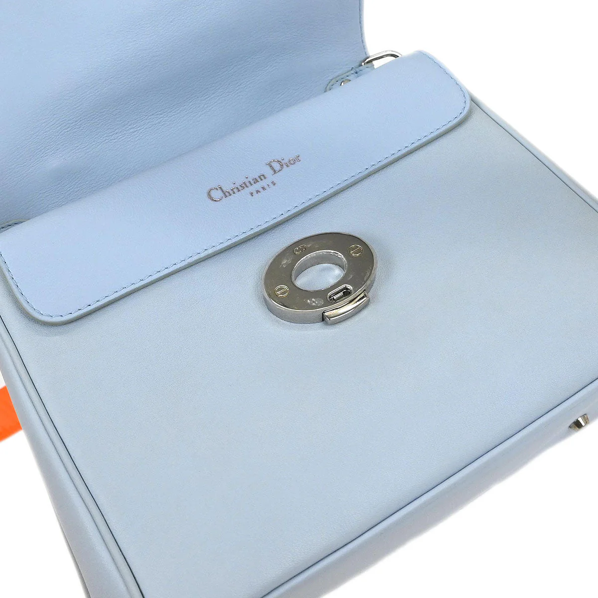 Christian Dior Light Blue Be Dior Handbag - Image 6