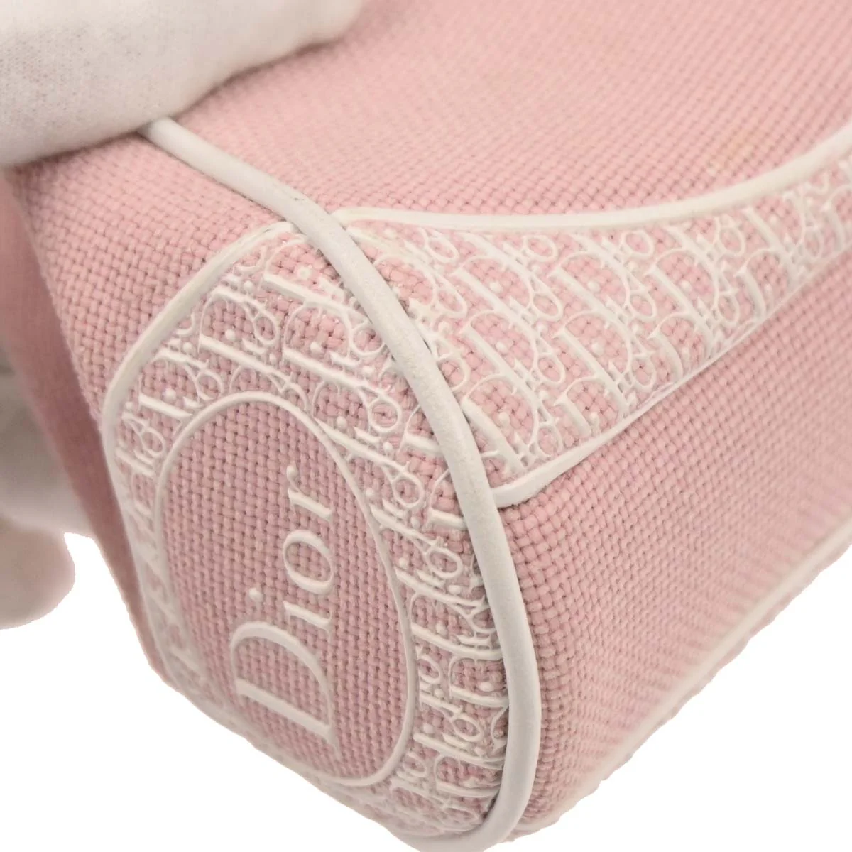 Christian Dior Pink Shoulder Bag - Image 4