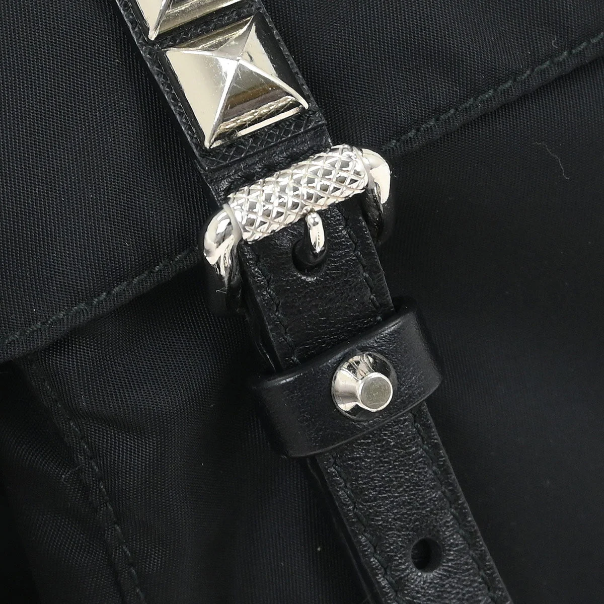 Prada Black Nylon Shoulder Bag - Image 4