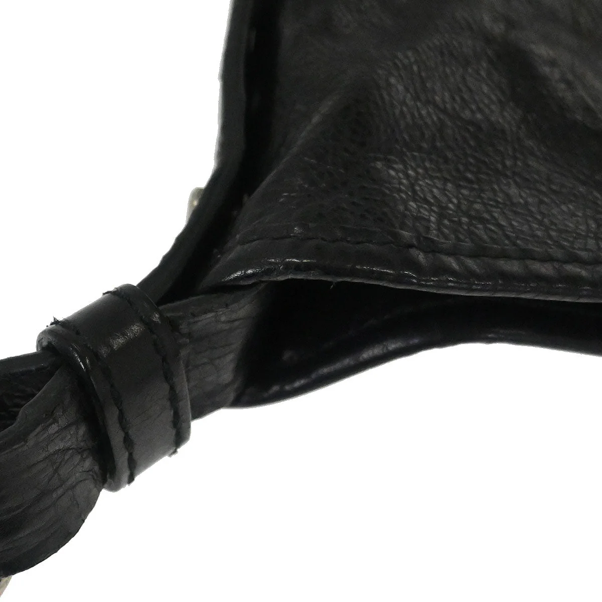 Yves Saint Laurent Black Mombasa Shoulder Bag - Image 7