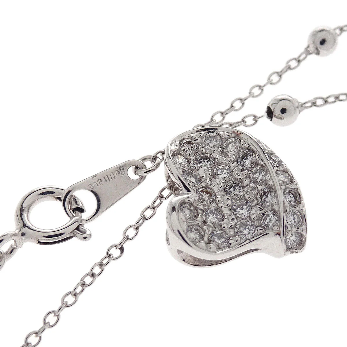 Pendant Necklace 750 Diamond Silver Jewelry - Image 3