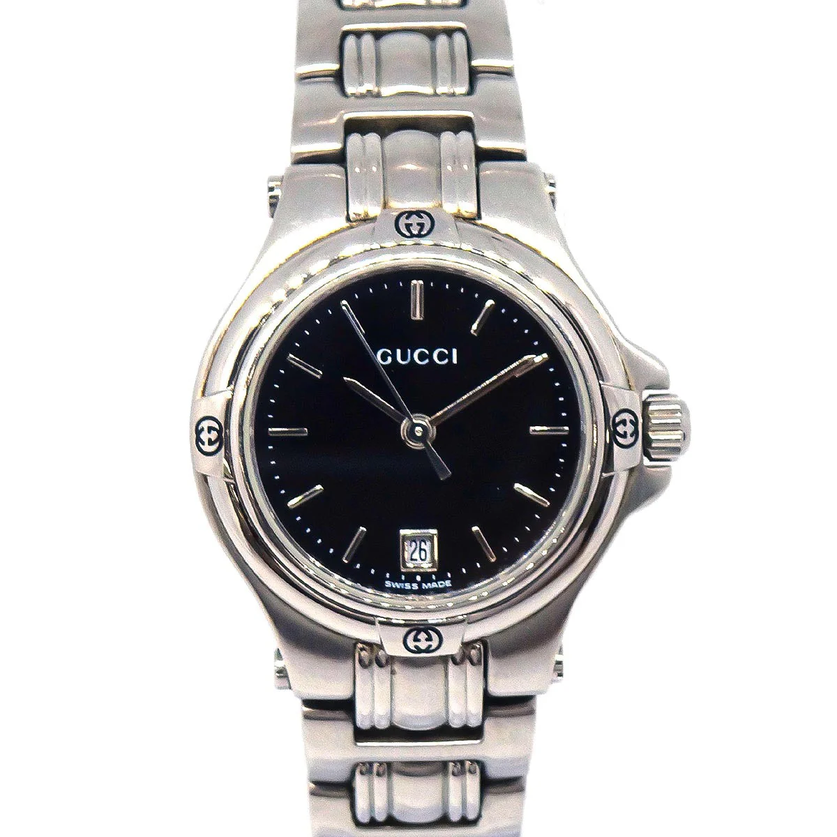 Gucci 9040L Quartz Watch SS