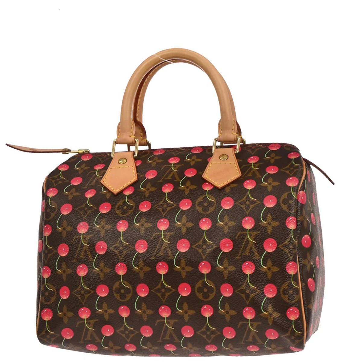 Louis Vuitton 2005 Monogram Cherry Speedy 25 Handbag M95009 - Image 2