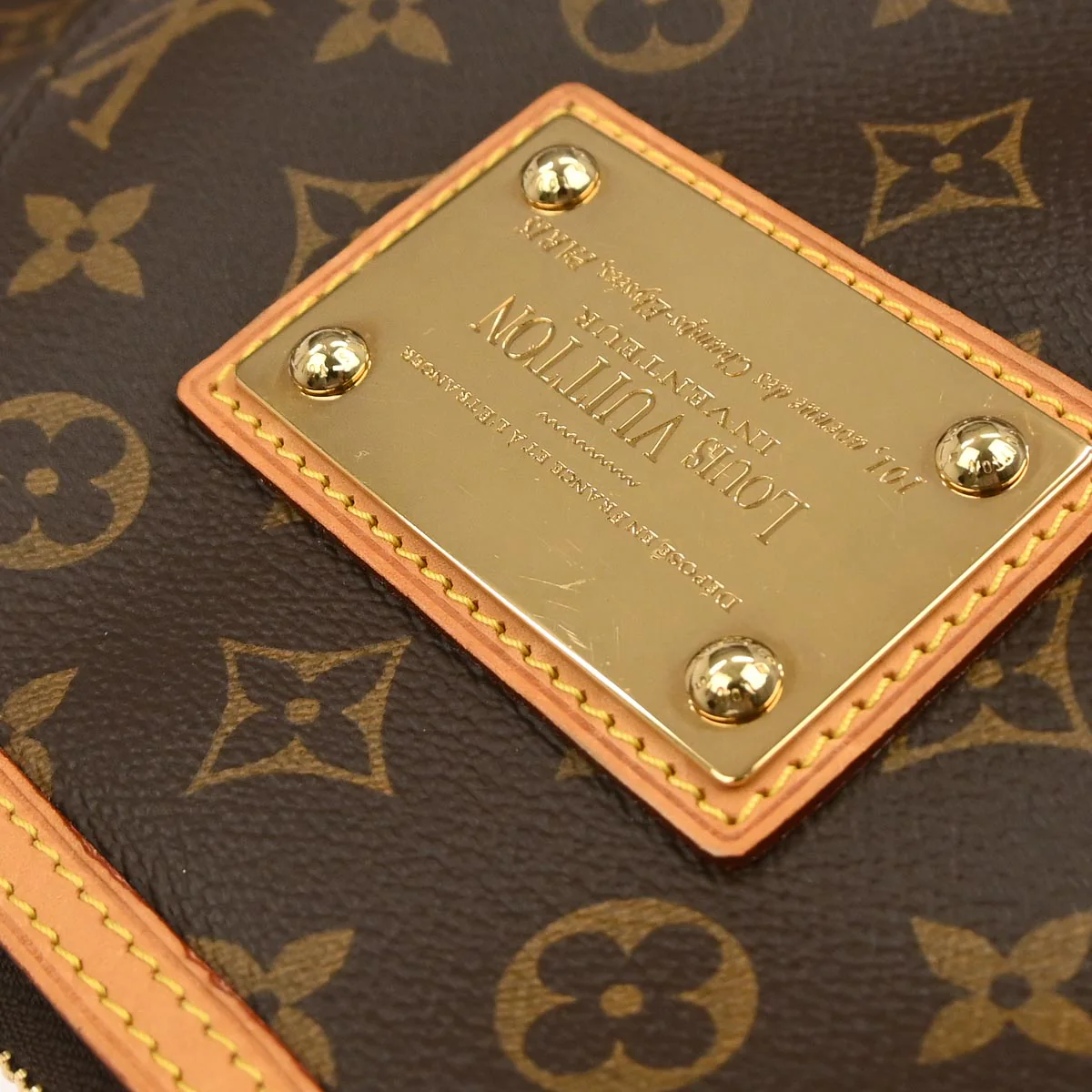 Louis Vuitton 2012 Monogram Thames GM Hobo Handbag M56383 - Image 5
