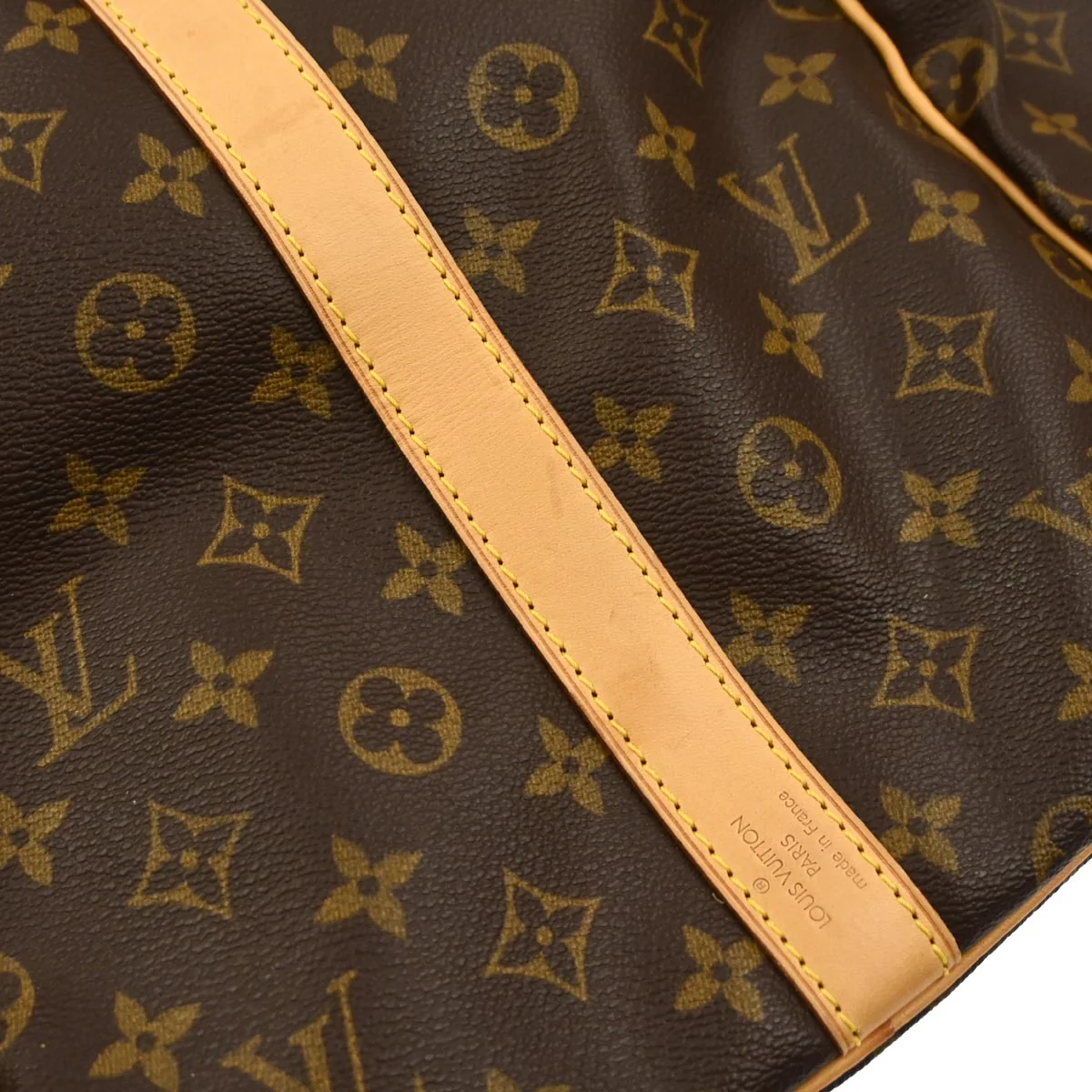 Louis Vuitton 2000 Monogram Keepall Bandouliere 55 Duffle Bag M41414 - Image 3