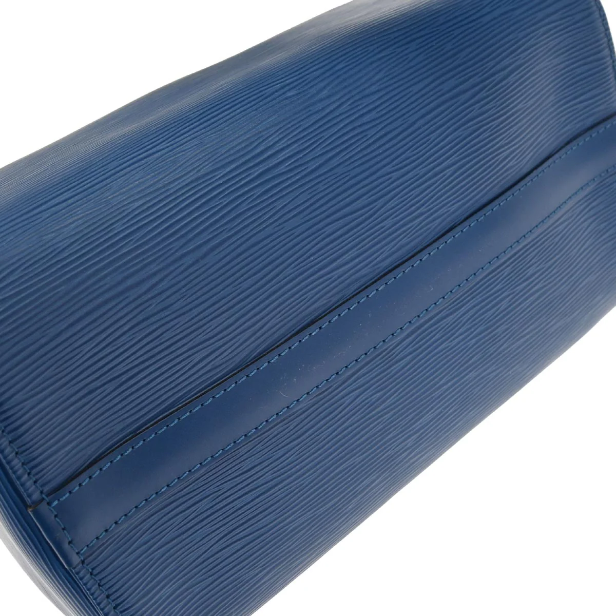 Louis Vuitton 1995 Blue Epi Speedy 25 Handbag M43015 - Image 5