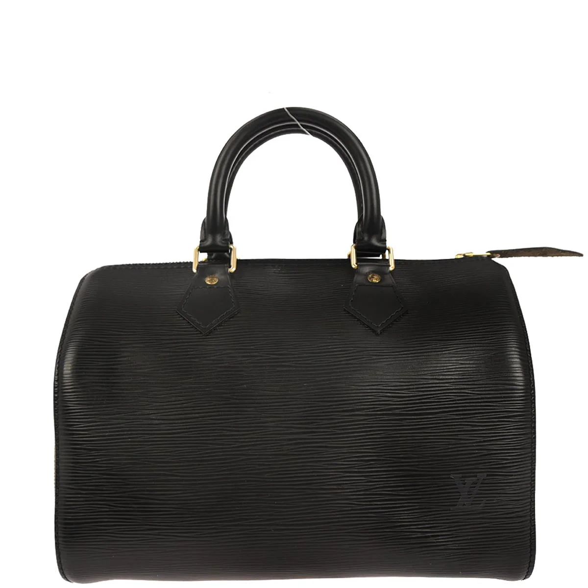 Louis Vuitton 1996 Black Epi Speedy 25 Handbag M43012