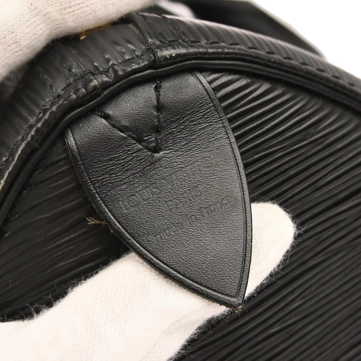 Louis Vuitton 1996 Black Epi Speedy 25 Handbag M43012 - Image 7