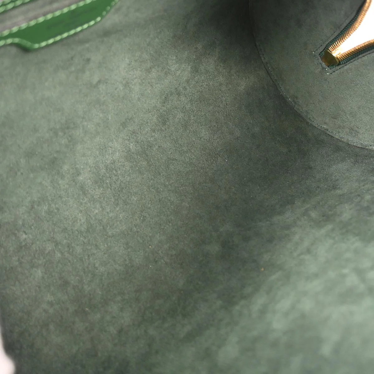 Louis Vuitton 1996 Green Epi Soufflot Handbag M52224 - Image 8