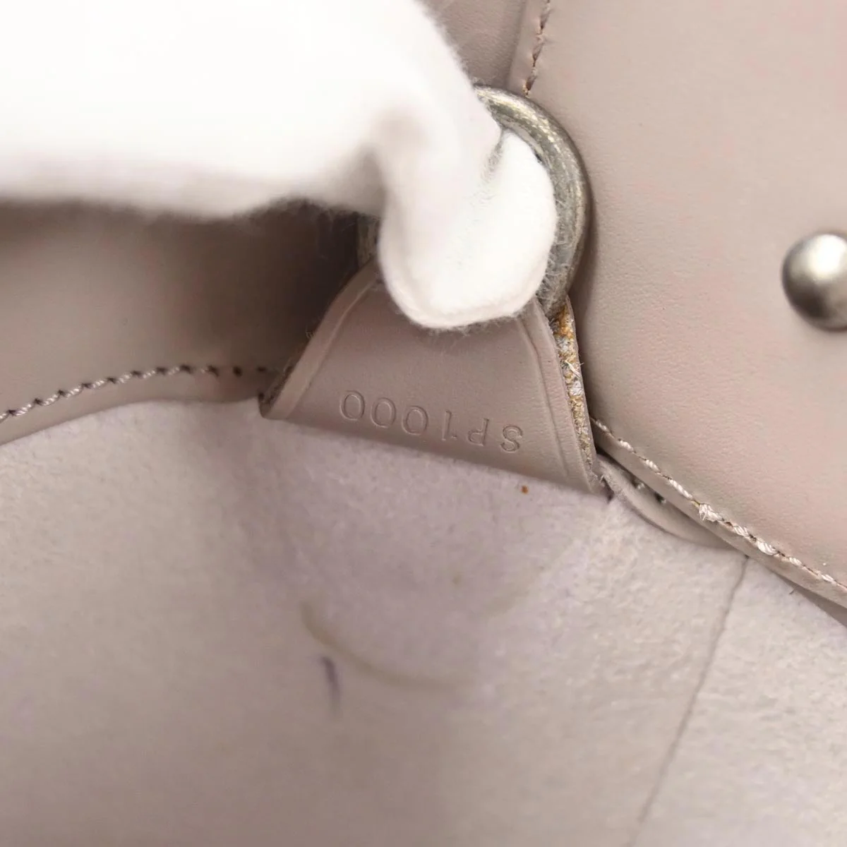 Louis Vuitton 2000 Purple Epi Verseau Shoulder Bag M5281B - Image 10