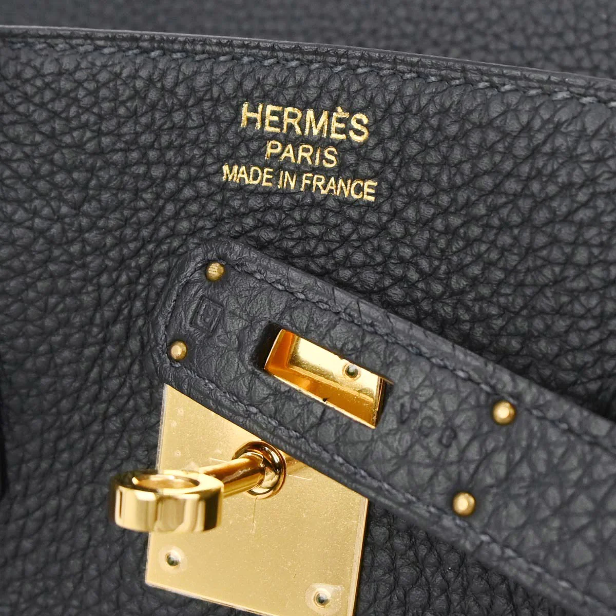 Hermes Blue Ocean Togo Birkin 35 Handbag - Image 10