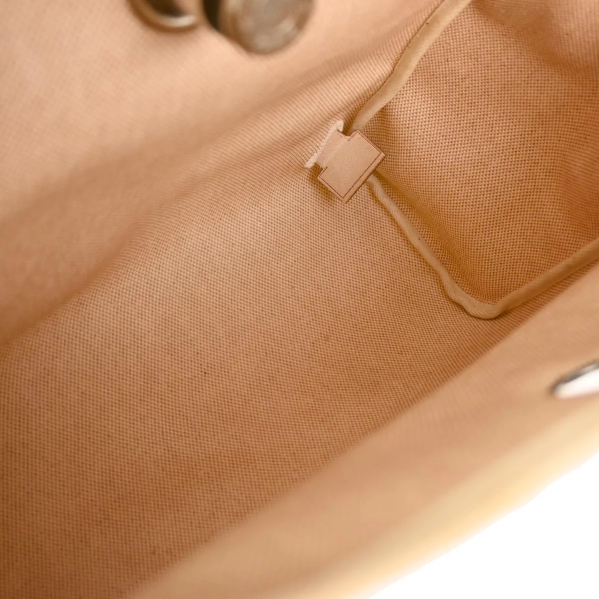 Hermes Natural Toile H Herbag a Dos 2 in 1 Backpack - Image 7