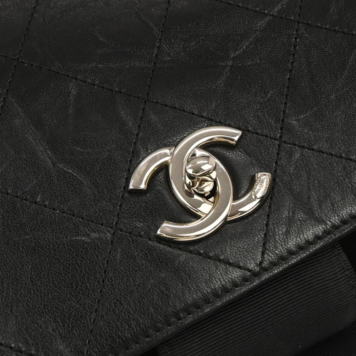 Chanel Black Calfskin Tote Bag - Image 3