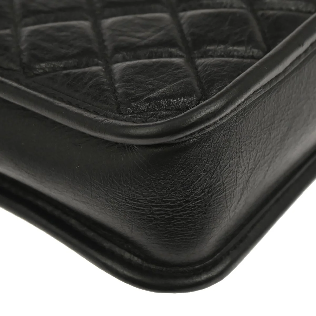 Chanel Black Calfskin Camera Bag Shoulder Bag - Image 4