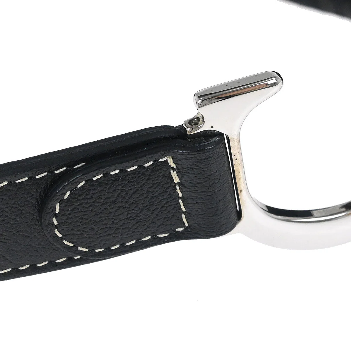 Christian Dior 2005 Black Embroidered Trotter Saddle Handbag - Image 5