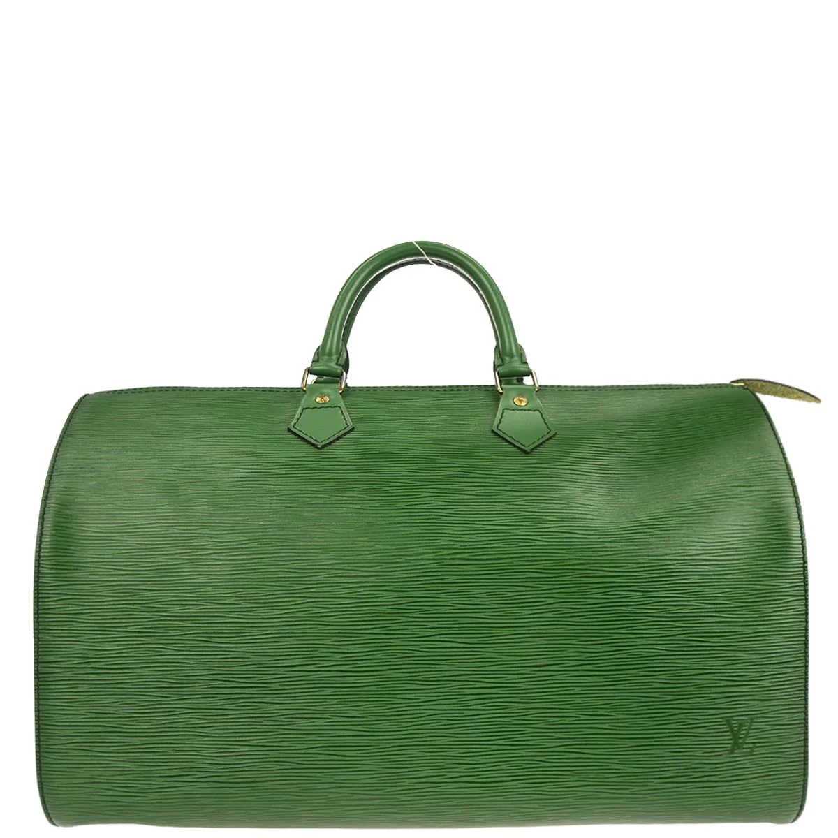 Louis Vuitton 1991 Green Epi Speedy 40 Handbag M42984