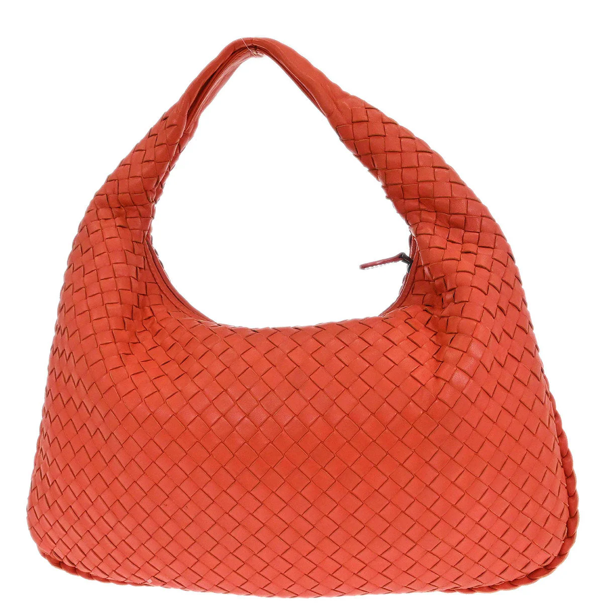 Bottega Veneta Pink Lambskin Intrecciato Hobo Handbag - Image 2