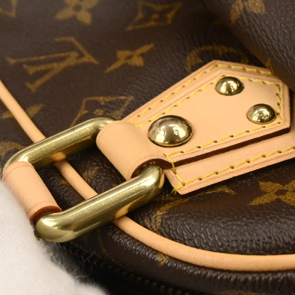Louis Vuitton 2006 Monogram Manhattan PM Handbag M40026 - Image 7