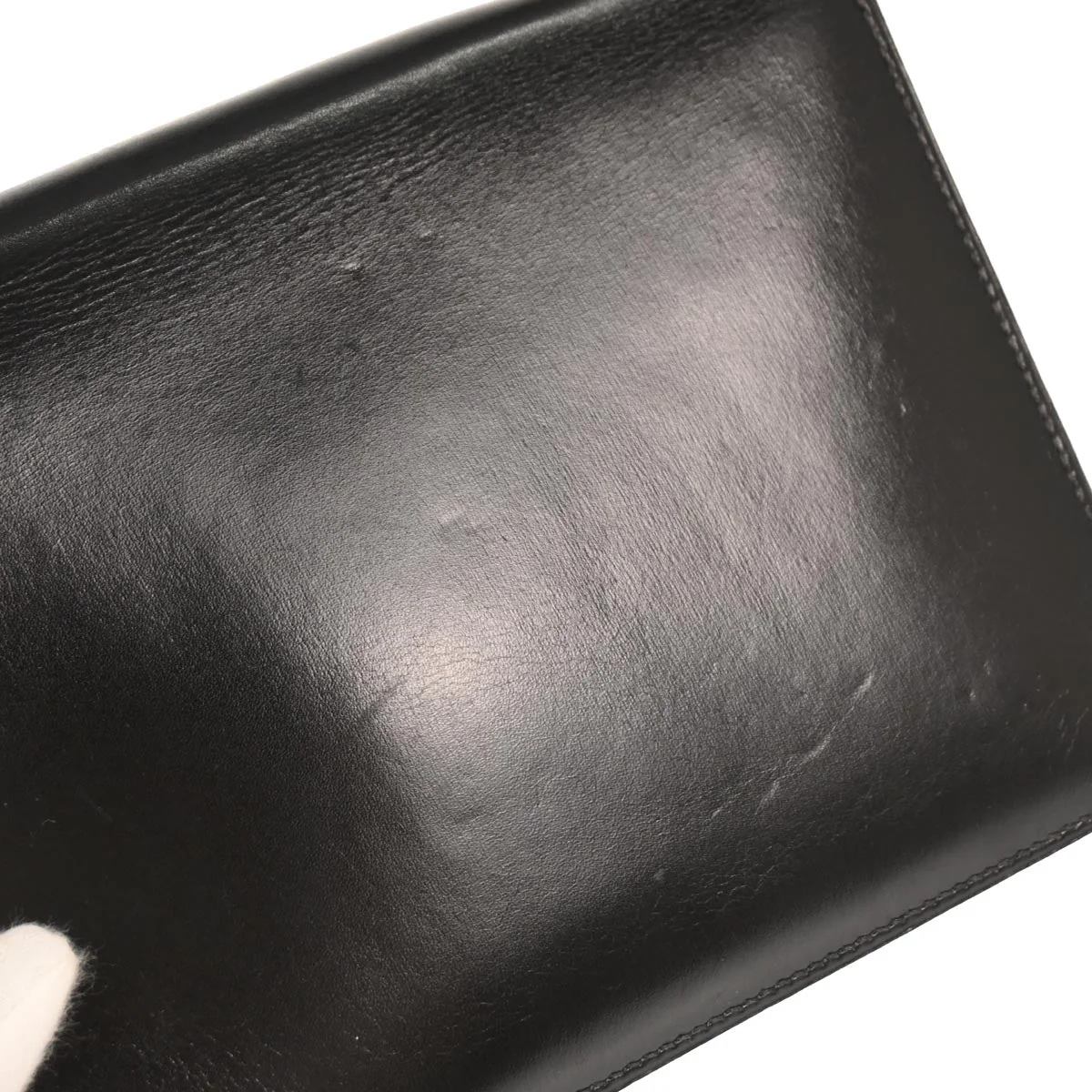Hermes Black Box Calf Alcazar Shoulder Bag - Image 3