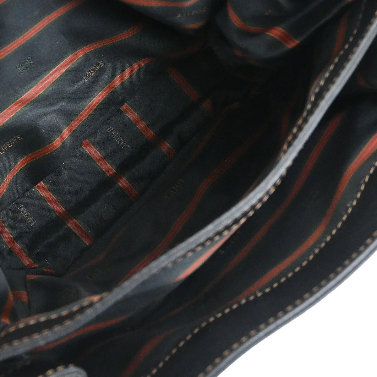 Loewe Dark Navy Shoulder Bag - Image 7
