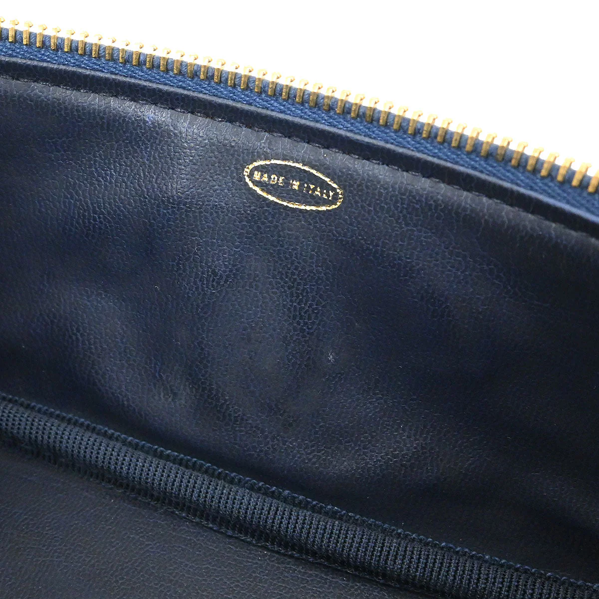 Chanel 1996-1997 Blue Denim Vanity Handbag - Image 8