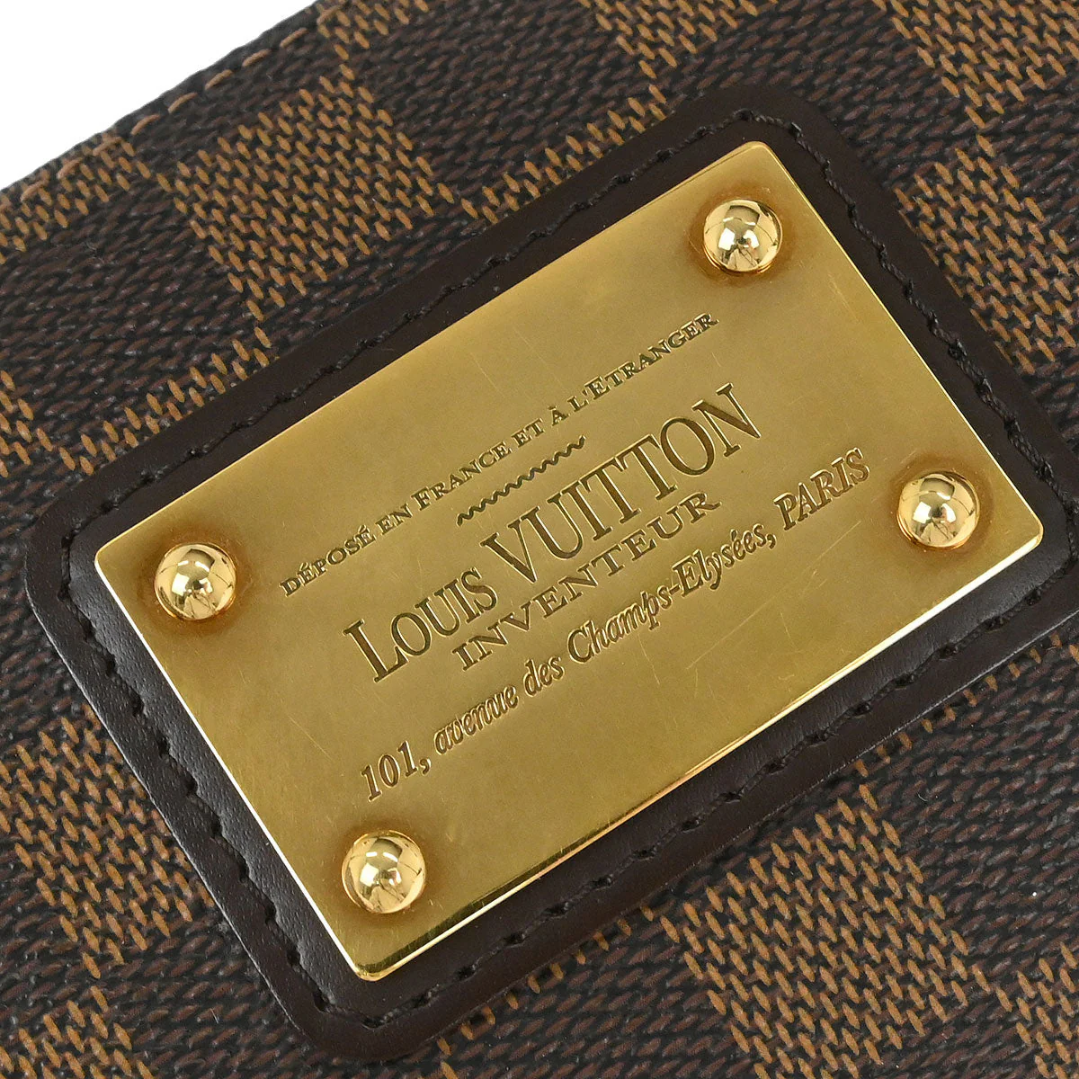 Louis Vuitton 2009 Damier Eva 2way Chain Shoulder Handbag N55213 - Image 3