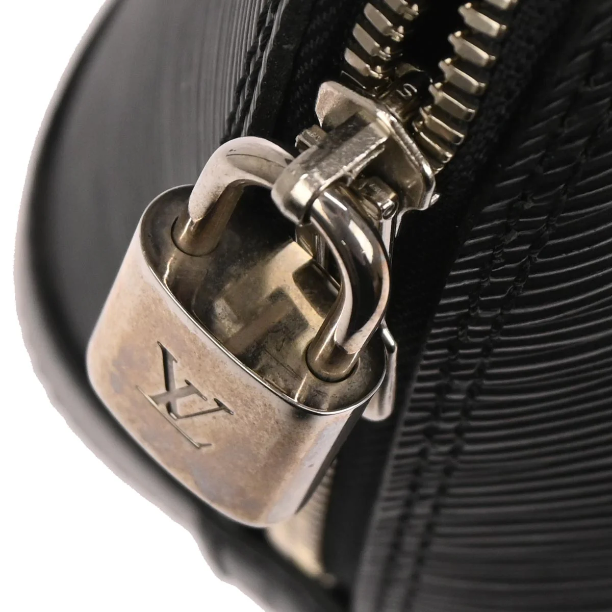 Louis Vuitton Black Epi Alma BB 2way Shoulder Handbag M40862 - Image 6