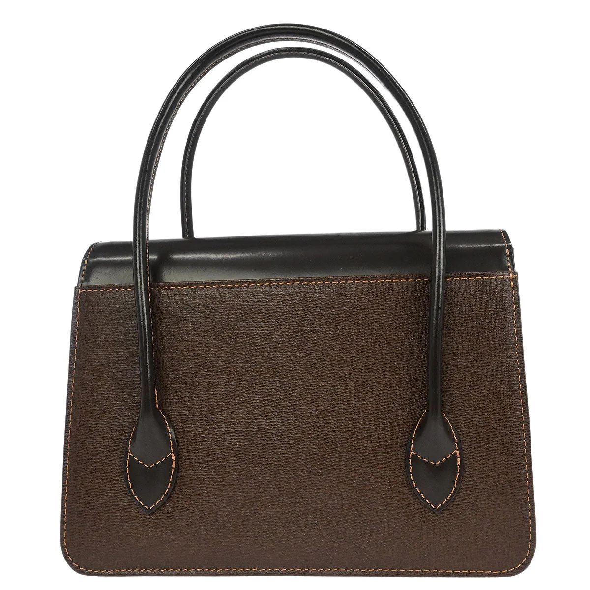 Burberry Brown Leather Handbag - Image 2
