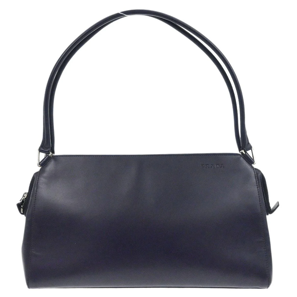 Prada Purple Leather Handbag